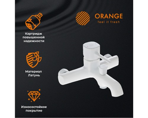 Душевая система Orange Karl Белая