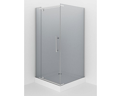 Душевой уголок Erlit 100х100 ER10110H-C4 профиль Хром стекло тонированное
