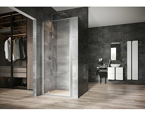 Душевая дверь Ravak Nexty NDOP1-80 03O40U00Z1 профиль Сатин стекло Transparent