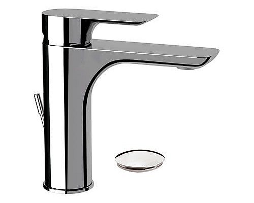 Смеситель для раковины неповоротный, с донным клапаном Remer Infinity I10