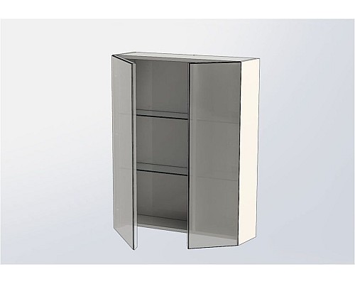 Зеркало-шкаф Aquanet Йорк 70 белый