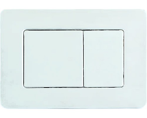 Кнопка для инсталляции, нерж.сталь MATT WHITE