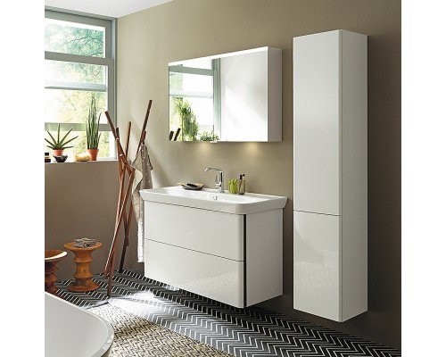 Шкаф пенал Burgbad Iveo 35 R HSIE035RF2833G0161 подвесной Белый глянцевый