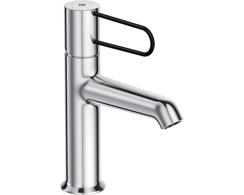 Смеситель для раковины Jacob Delafon Odeon Rive Gauche E21028-BL-CP Хром Черный