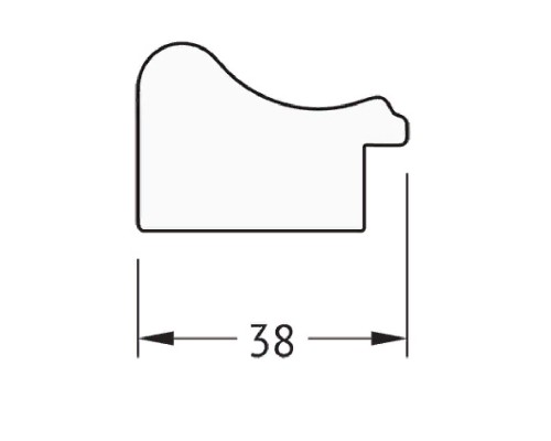 Зеркало Evoform Definite 60х60 Черненое серебро