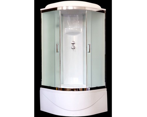 Душевая кабина Royal Bath НК 90x90 стекло прозрачное задняя стенка Белая