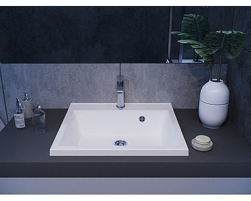 Раковина Paola Roma 50 Белая глянцевая