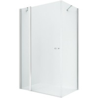 Душевое ограждение NEW TRENDY NEW SOLEO 100x90x195 (хром)