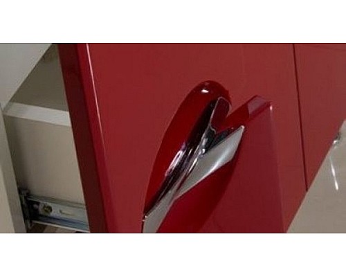 Тумба под раковину Bellezza Лагуна 105 4632118000038 Красная