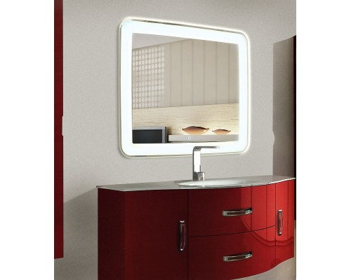 Зеркало Art&Max Latina AM-Lat-1200-800-DS-F с подсветкой с сенсорным выключателем