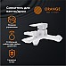 Смеситель для ванны Orange Lutz M04-100w Белый