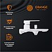 Смеситель для ванны Orange Lutz M04-100w Белый