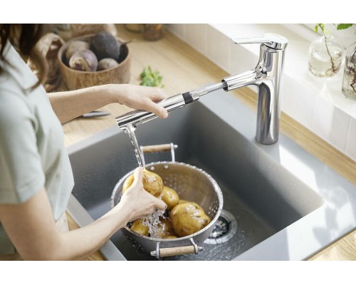 Смеситель для кухни Hansgrohe Zesis M33 Сталь