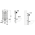 Инсталляция WeltWasser WW Marberg 507 10000005949 для унитаза без клавиши смыва