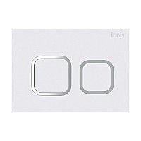 Клавиша смыва IDDIS Unifix универсальнаяматовый белый 040 UNI40MWi77