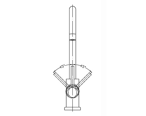 Смеситель для кухни Seaman Eco Koblenz SSN-2060-SS (SN-2060) Сталь