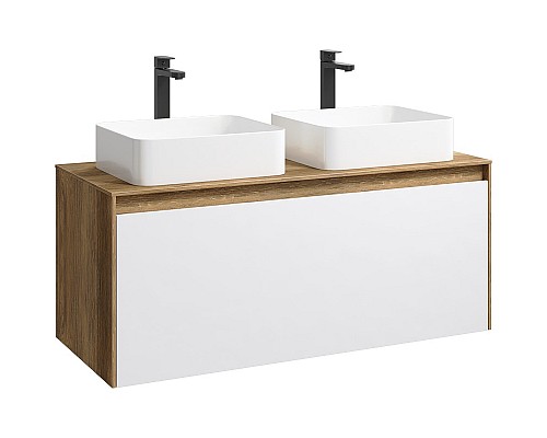 Корпус тумбы под раковину Aqwella 5 Stars Mobi 120 MOB0112DB подвесной Дуб балтийский