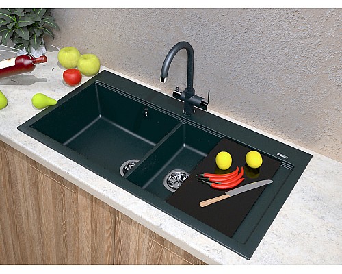 Кухонная мойка Florentina Россана-1000 20.335.E1000.107 Песочная