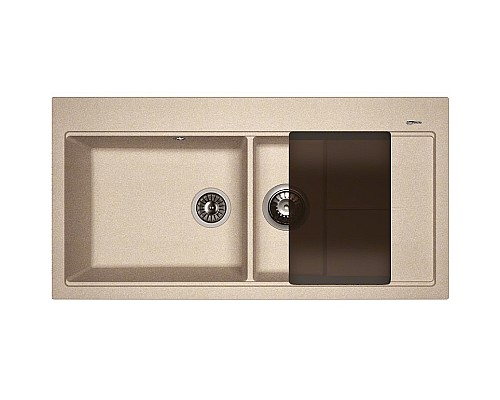 Кухонная мойка Florentina Россана-1000 20.335.E1000.107 Песочная