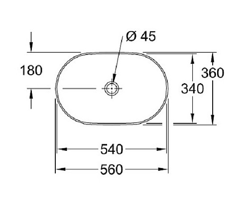 Раковина Villeroy & Boch Collaro 4A195601