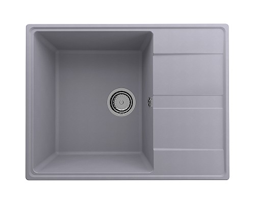 Кухонная мойка Ulgran Quartz Prima 650-05 Бетон Кухонная мойка Ulgran Quartz Prima 650-05 Бетон