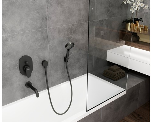 Излив для смесителя Hansgrohe Vernis Blend 71420670 Черный матовый