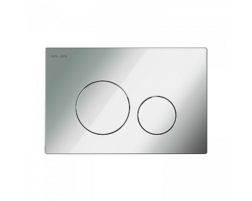 Клавиша для инсталляции пневматическая, пластик, глянцевый хром AM.PM I049051