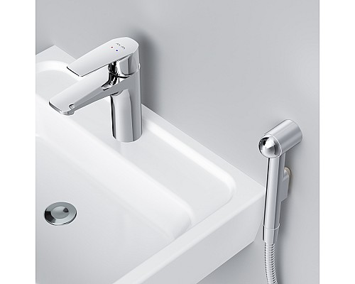 Смеситель для умывальника с гиг.душем AM.PM Gem F90A03000 167 мм