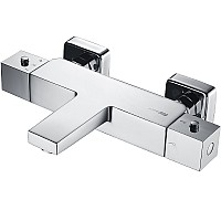 Смеситель для ванны WasserKRAFT Alme 1511T с термостатом Хром