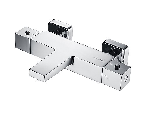 Смеситель для ванны WasserKRAFT Alme 1511T с термостатом Хром