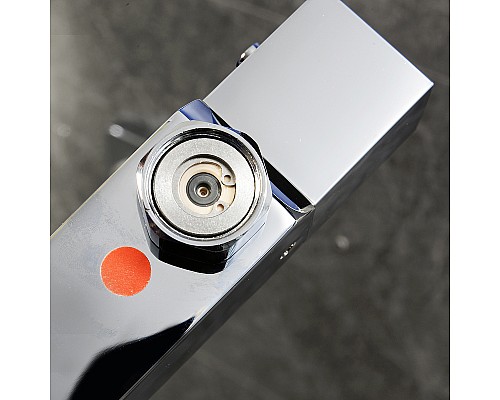 Смеситель для ванны WasserKRAFT Alme 1511T с термостатом Хром