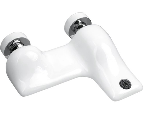 Смеситель для ванны с душем Timo Helmi 4014/00-16Y хром-белый