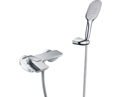 Смеситель для ванны с душем Timo Helmi 4014/00-16Y хром-белый