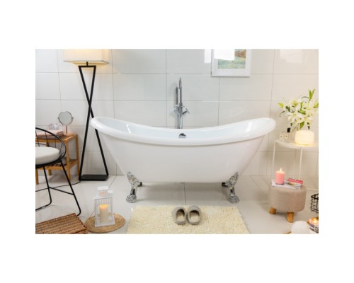 Ванна акриловая Swedbe Vita 176 8818CH отдельностоящая с ножками