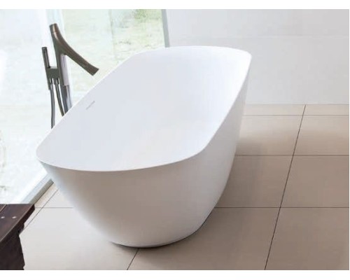 Овальная ванна из искусственного камня Riho Bilo 165x77 белая BS6500500000000
