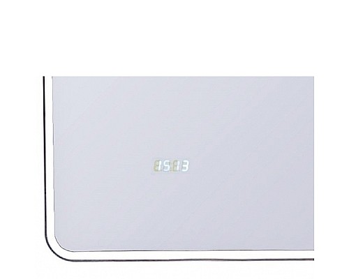 Зеркало Style Line Атлантика 60x60 СС-00002214 с подсветкой и часами