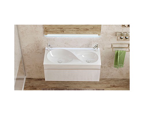 Раковина Velvex Otto 100 rkOTT.100-81 Белая Раковина Velvex Otto 100 rkOTT.100-81 Белая