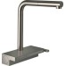 Смеситель Hansgrohe Aquno Select однорычажный хром матовый