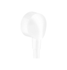 Шланговое подключение Hansgrohe FixFit E белый матовый 27454700