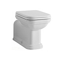 Унитаз напольный приставной Kerasan Waldorf 411601 удлиненный