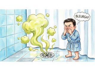 Запах в душевой