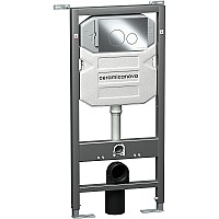 Инсталляция для унитазов Ceramica Nova Envision с кнопкой смыва CN1001CH