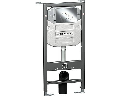 Инсталляция для унитазов Ceramica Nova Envision с кнопкой смыва CN1001CH