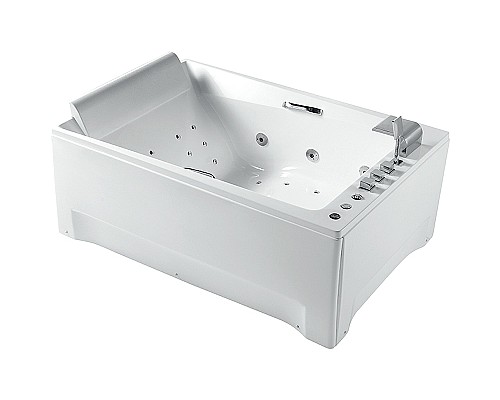 Акриловая ванна Orans 120x180 R 65105r0 с гидромассажем Акриловая ванна Orans 120x180 R 65105r0 с гидромассажем