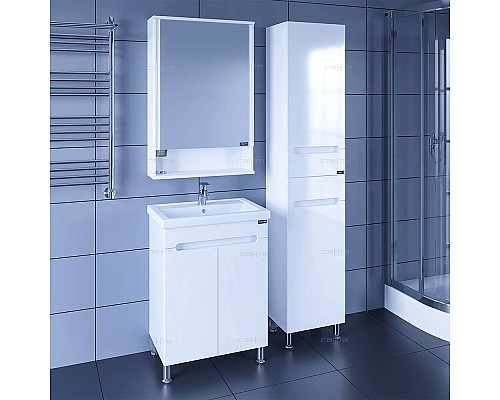 Тумба под раковину СанТа Лондон 60 224015 Белая