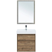 Комплект мебели для ванной Aquanet Nova Lite 60 254216 подвесной Дуб рустикальный