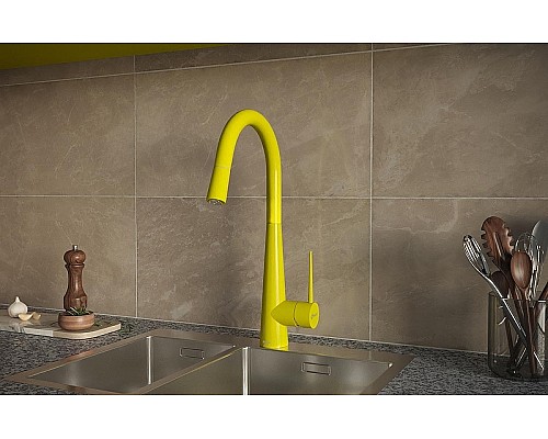 Смеситель для кухни Shouder Iten 0300611 Желтый