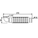 Сифон для раковины Wirquin Senzo 30719168 Белый G 1 1/4