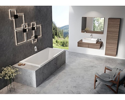 Акриловая ванна Ravak Formy 02 Slim 180x80 C891300000 без гидромассажа