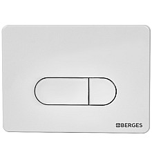 Клавиша смыва Berges Novum D1 040031 Белая
